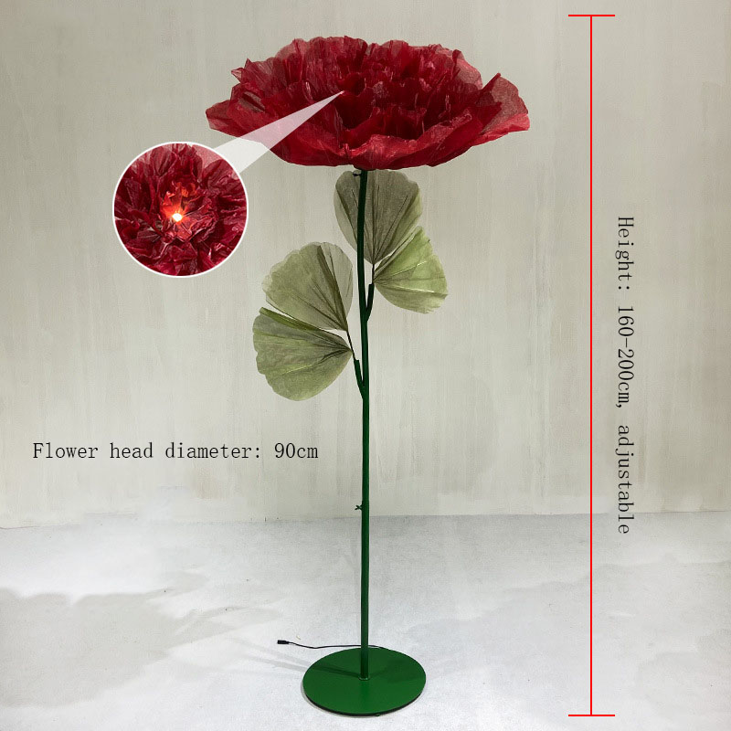 Rouge (avec la lampe), L