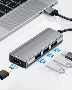 USB 3.0到HDMI适配器，带3 * USB3.0铝集线器，用于显示器USB集线器，带HDMI USB，用于HDMI集线器 - Product Image 3