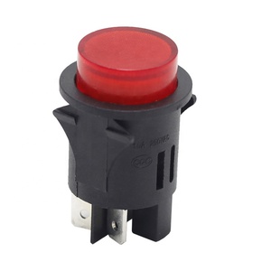 Mavi mandallama kilidi basma düğmesi açma kapama düğmesi, LED maks. Akım 16A maks. Voltaj 250V - Product Image 5