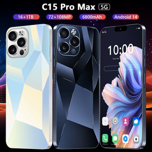 New C15 Pro Max xuyên biên giới điện thoại di động 6.8Incell màn hình 2 + 16GB Android 8.1 thương mại nước ngoài điện thoại thông minh - Product Image 6