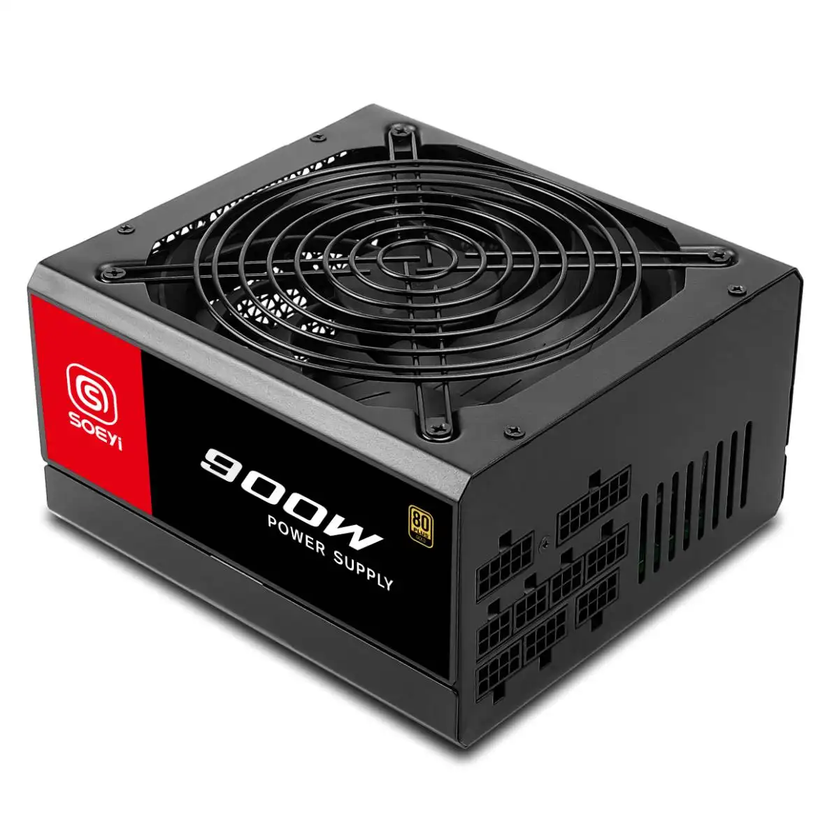 Soeyi PSU โมดูลแบบเต็มสีทอง80 + แหล่งจ่ายไฟ900W 1000W แบบกำหนดเอง