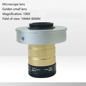 CCD กล้องจุลทรรศน์กล้องเลนส์กล้อง0.7X 4.5X 25มม. ซูม C mount เลนส์วัตถุสำหรับอุตสาหกรรมกล้องจุลทรรศน์วิดีโอ - Product Image 2