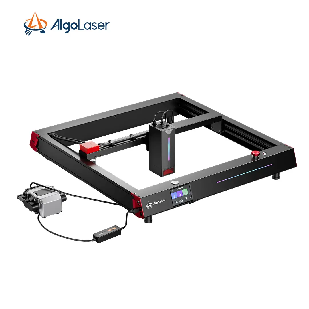 Impressora a laser 3D Mini 30000 mm/min Impressão rápida para impressora a laser de metal com chave de madeira acrílica de couro