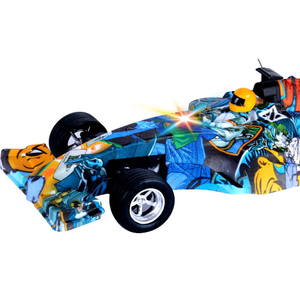 新製品グラフィティリモートコントロールフォーミュラレースカートイミニRcドリフトカー、照明付き高速レーシングカー、サウンド - Product Image 4