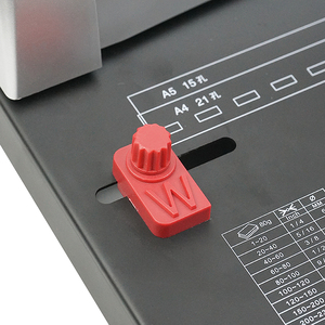 Colle thermofusible automatique de taille A4 Reliure parfaite <span class=keywords><strong>Machine</strong></span> à relier manuelle <span class=keywords><strong>Machine</strong></span> à relier spirale à marge réglable - Product Image 4