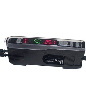 Amplificador de fibra Pantalla digital Reflexión difusa a través del haz Sensor de fibra óptica m3/M4/M6 Fibra disponible - Product Image 1
