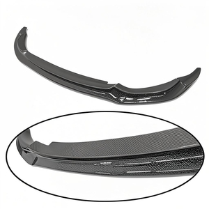 Premium karbon Fiber ön gövde kiti tampon ön Spoiler dudak için BMW 3 serisi E92 E93 LCI 335i M dönüşüm kiti Bodykit tamponlar - Product Image 2