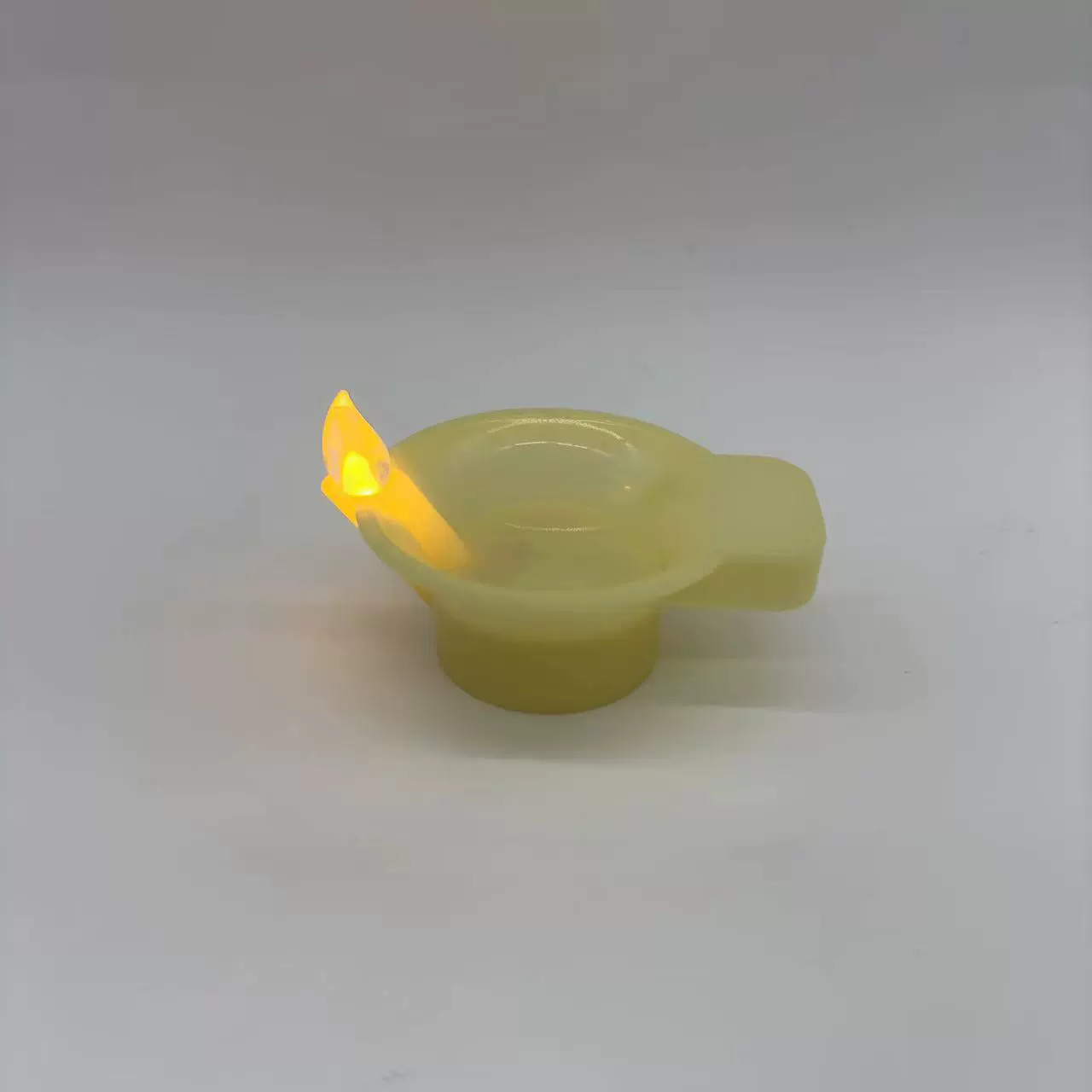 Interrupteur à bouton beige