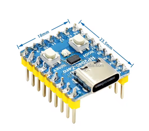 RP2040 RP2040-Zero สต็อกสำหรับบอร์ดพัฒนาไมโครคอนโทรลเลอร์ราสเบอร์รี่ Pi