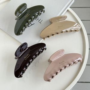 Ziteng Chất Lượng Cao Tùy Chỉnh Hàn Quốc Acetate Tóc Claw <span class=keywords><strong>Clip</strong></span> Cổ Điển Đảng Phụ Kiện Tóc Phụ Nữ Cô Gái Tóc Trang Trí Bán Buôn - Product Image 4