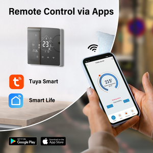 BEOK TGR85-ZB Tuya Zigbee с сенсорным экраном, Wi-Fi, подогрев пола, программируемый умный термостат для обогрева комнаты - Product Image 3