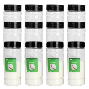無料サンプルプラスチックPETペッパーパッキングシェーカープラスチックスパイスジャー/塩コショウ容器400mlスパイスシェーカー - Product Image 2