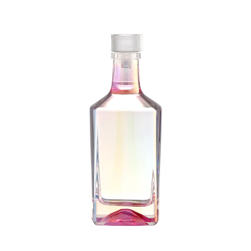 Personalizzato colorato 500Ml 700Ml bottiglia di vetro 750Ml Rum whisky liquore Gin vino spirito Vodka bottiglia di vetro