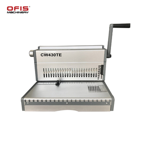 S450 Điện 2in1 Heavy Duty Lỗ Punch Và Cuốn Sách Dây Ràng Buộc Máy Molds Dễ Dàng Để Thay Đổi - Product Image 3