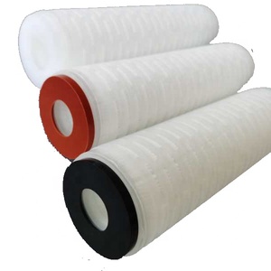 Industrial <strong>30</strong>&quot; 5um Pleated PP PES <strong>Filter</strong> Doe Pleated Type Manufacturer Sediment Cartridge Water <strong>Filter</strong> 0.1/0.2/0.45 Micron - Product Image 1