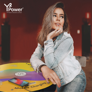 Y2 Power RIO Charging Table PT-R007-Y2 with Wireless Charging Pad and Retractable <strong>Cables</strong> <strong>Tidy</strong> &amp; Clean Design Good for Restaurant - Product Image 3