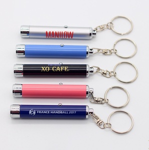 Mini LED Keychain xách tay LED giá rẻ cá nhân logo mini LED Torch chiếu Keychain - Product Image 6