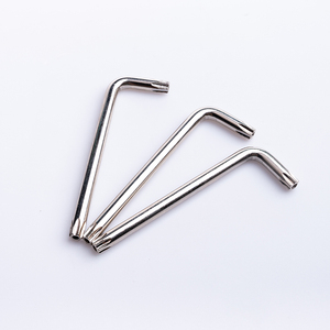 Yüksek kaliteli 45 # çelik nikel kaplama l-tipi Hex Torx anahtarı Allen Torx anahtarı Hex anahtar L şekli Torx Allen anahtarı - Product Image 5