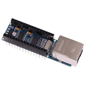 Mini ENC28J60 Ethernet Shield V1.0 Mikrochip HR911105A Webserver-Modul für Arduino DIY Kit Kompatibel mit Nano 3.0 V3 CH340G