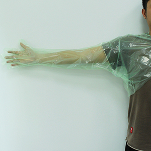 Gants vétérinaires à épaule de 120CM avec boucle de tête intégrée, spécialité de routine, soins d'urgence, examens vaginaux - Product Image 3