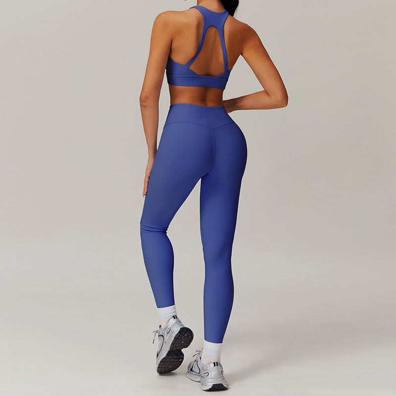 Soutien-gorge et leggings marine