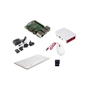 Frambuesa Pi®Kit de escritorio 3 B + 1GB 4x1,4 GHz incl. Teclado, incl. Ratón, incl. Noobs OS, incl. Red (940910004772)