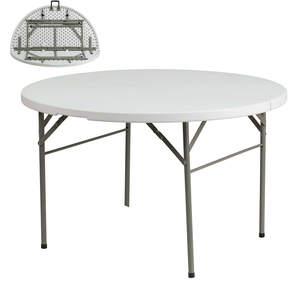 Trung Quốc Nhà cung cấp bán buôn tiệc cưới sự Kiện Đảng trắng vòng nhựa có thể gập lại tiệc cưới Bảng bàn ghế - Product Image 3