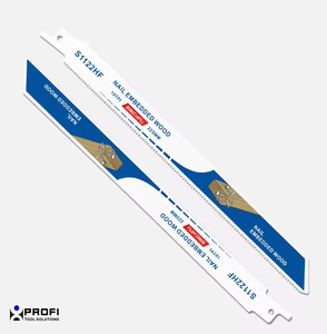 S1122HF 9Inch 10 TPI Bi-Metal Reciprocating <strong>Saw</strong> Blade Extra Sharp for Nail-Embedded Wood Multipurpose Sawzal Blade for <strong>Diablo</strong> - Product Image 1