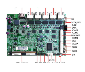 Industrielles Motherboard Intel 6./7. Core I3/i5/i7 16 * GPIO 6 * USB 2 * COM SATA-Festplatten schnitts telle Einzel-DDR4-Speicher Neu - Product Image 3
