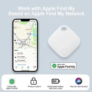 2024 benim etiketi bulmak akıllı anahtar bulucu bulucu cüzdan Lugggae Pet izleme MFi sertifikalı Mini GPS takip cihazı Apple için - Product Image 3