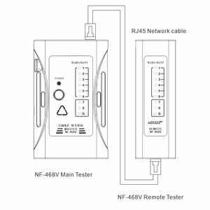 <strong>Network</strong> Tester NF-468V POE with Usb Cable DC Power Supply <strong>test</strong> Equipment - Product Image 6
