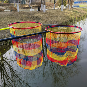 Elm <strong>Round</strong> Head Clear Rubber Small Mesh Fishing Landing <strong>Net</strong> for Fly Fishing with Optional <strong>Net</strong> Release Providing Customized Logo - Product Image 3