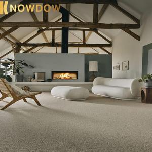 KNOWDOW çevre dostu 80% yün altın Kayseri ipek halı lüks parti ticari axcarpet halı 5 yıldız otel halısı - Product Image 5