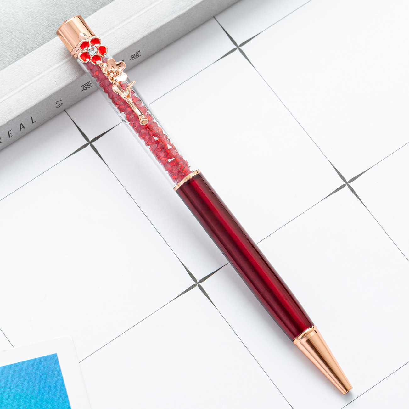 Crystal burgundy