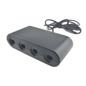 Adaptador de controlador USB de 4 puertos para Nintendo Wii U, Switch, PC - Product Image 1