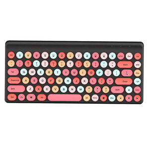 Mini juego de teclado y ratón inalámbrico BT, teclado para juegos para PC Gamer, portátil, tableta, ordenador, teclado Android