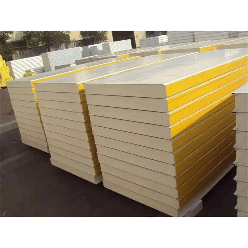 Nhiệt nhiệt insulations Sandwich Panel EPS PU Rock len PIR bên ngoài mái tường Sandwich Panel