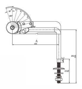 Furniture Hardware Fittings Sofa Bed Pillow Headrest Adjustable Angle <strong>Mechanism</strong> Hinge - Product Image 2