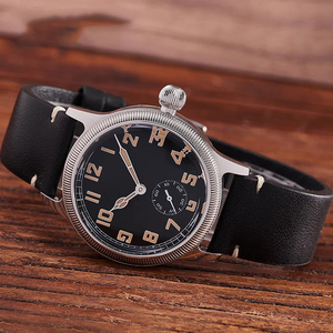 10 ATM Waterproof Genuine Leather Men Quartz OEM Customised Customizable Watch Montre Custom Reloj Logo - Product Image 2