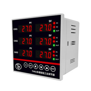 Controlador de temperatura de entrada de corriente y voltaje, multicanal, 4 canales, ipd