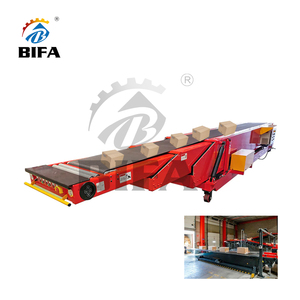 Bifa <strong>Automatic</strong> <strong>Loading</strong> <strong>Unloading</strong> Mobile on Motorized Wheels Telescopic Belt Conveyor