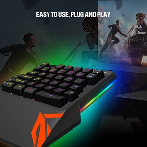 MEETION MT-KB015单手发光适配游戏机35键多功能有线电影游戏键盘 - Product Image 4