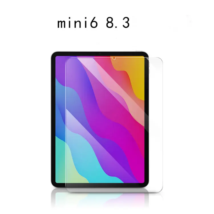 Couverture de protection d'écran pour tablette iPad, Film trempé, 2018 et 9.7 pouces, pour iPad Mini 6 5 4 3 2, 6ème génération