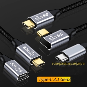 USB 3.1 pd10 Gbps tip C tipi-C Video ses veri iletim kablosu PD100W 5A 8K 4K 60Hz dizüstü bilgisayarlar-c 3.2 20 hat - Product Image 6