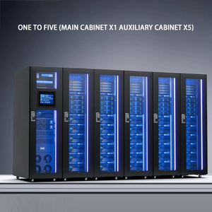 Puerta de vidrio de alta calidad 42U CAC IDC Gabinete de red Servidor de red inteligente Almacenamiento Soluciones de centro de datos modulares Cabina - Product Image 3