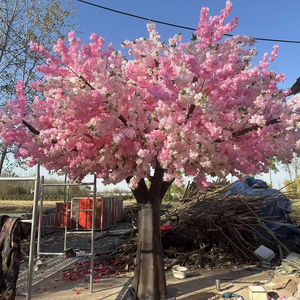 Cây hoa anh đào nhân tạo trang trí trong nhà, cây hoa anh đào giả, cây hoa nhân tạo lớn, cây hoa anh đào giả - Product Image 2