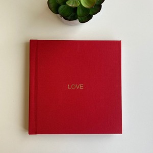 Impressão personalizada tecido linho quadrado Hardcover memória foto álbum registros jornal livro para casais família amigos