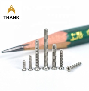 Din965 M1.0 M1.2 M1.4 M1.6 Phillips Countersunk Head Micro <strong>Machine</strong> <strong>Screws</strong> Stainless Steel Electronic <strong>Miniature</strong> <strong>Screws</strong> - Product Image 1