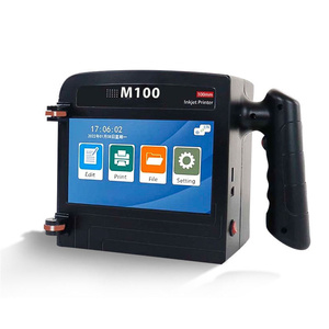 WAISU 100mm Código QR gran LOGO GS1 serie número máquina de impresión de texto impresora térmica de inyección de tinta de mano en botella de plástico de Metal - Product Image 5