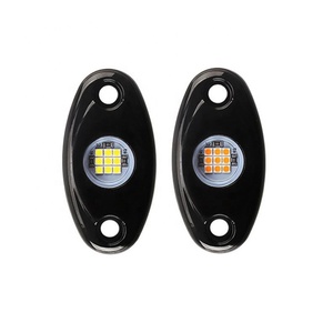 12V 24V 15 LED RGBWトラックコントローラーキット用純白ロックライトカラフルロックランプ60 LEDアウトドアロックライト